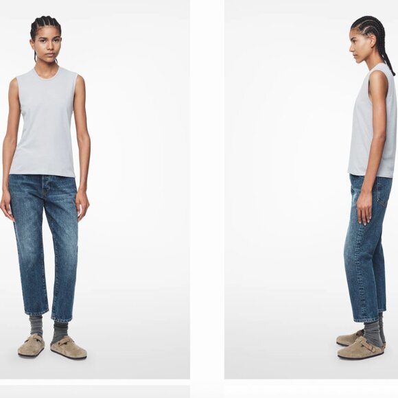 6397 Shorty Jean in Vintage Medium Wash - 25 - Picture 2 of 11